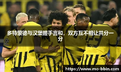 多特蒙德与汉堡握手言和，双方互不相让共分一分